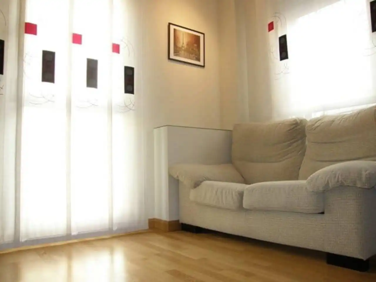 Sala de estar de Apartamento de alquiler en Toledo con Aire acondicionado, Calefacción y Trastero