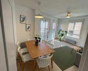 Dining room of Flat to rent in  Madrid Capital  with Heating, Furnished and Oven