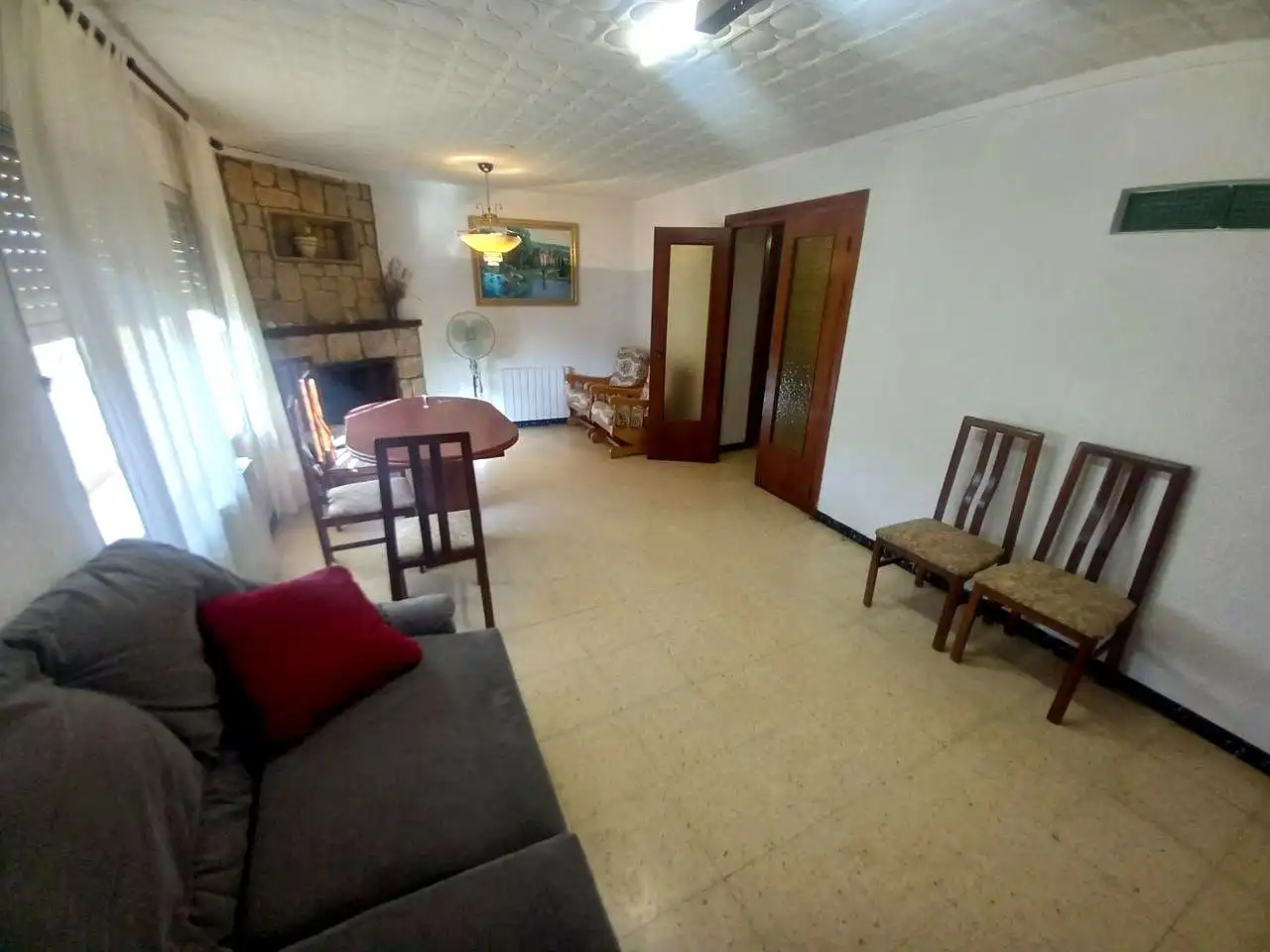 Sala de estar de Casa o chalet en venta en Villanueva de Sigena