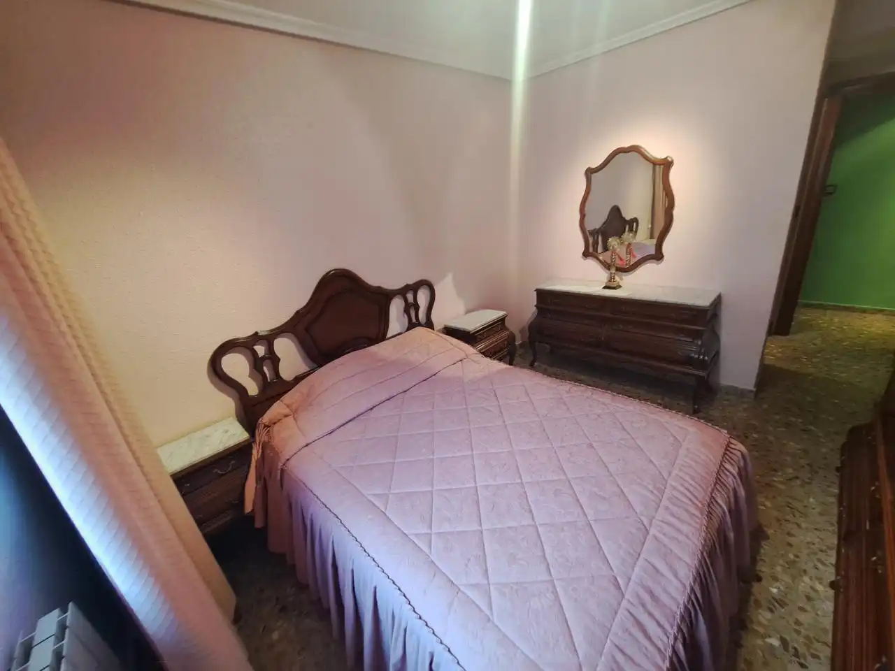 Bedroom of Flat for sale in Zaragoza  with Heating, Terrace and Storage room