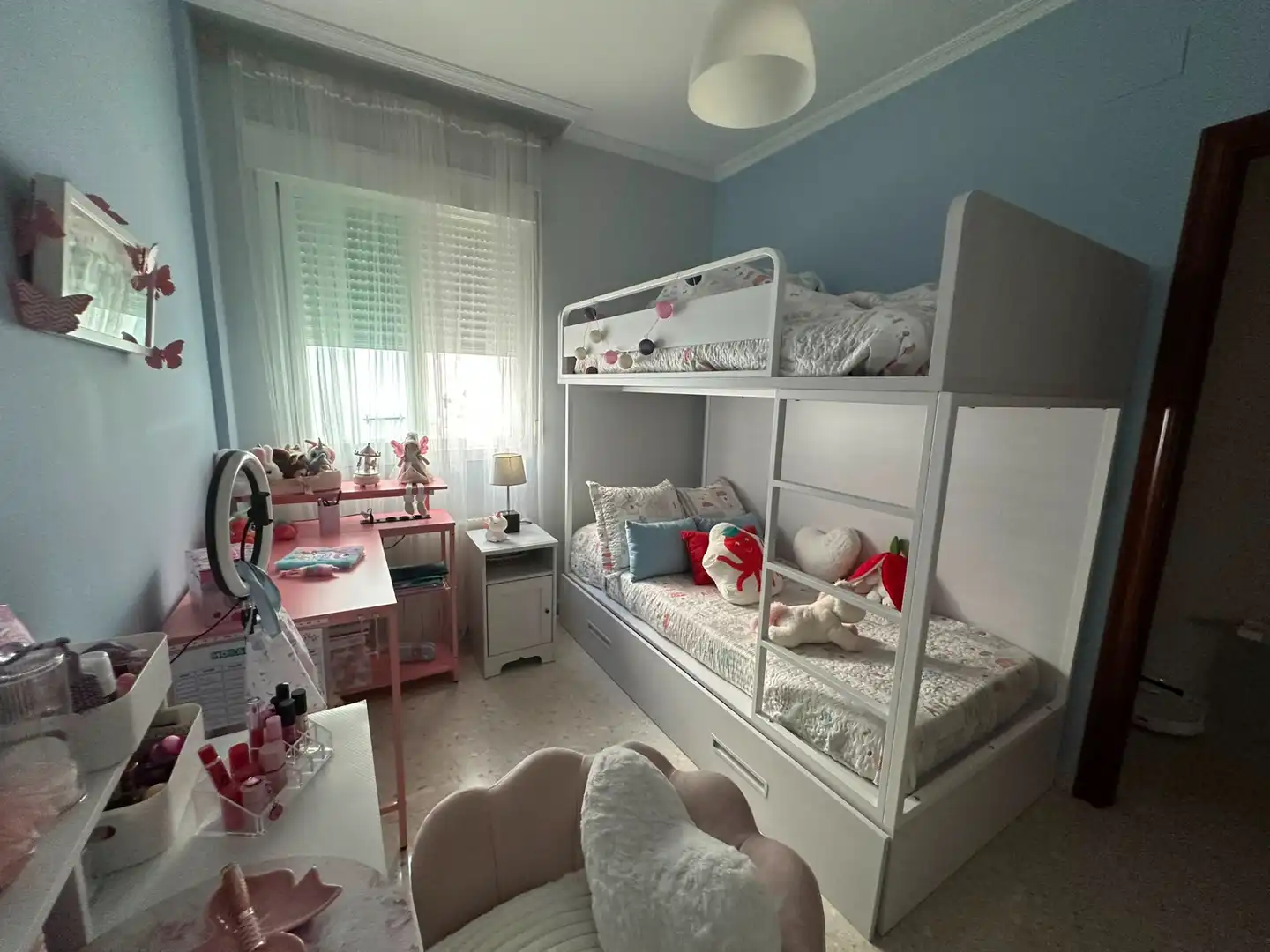 Schlafzimmer von Wohnung zum Verkauf in Don Benito mit Klimaanlage, Heizung und Balkon
