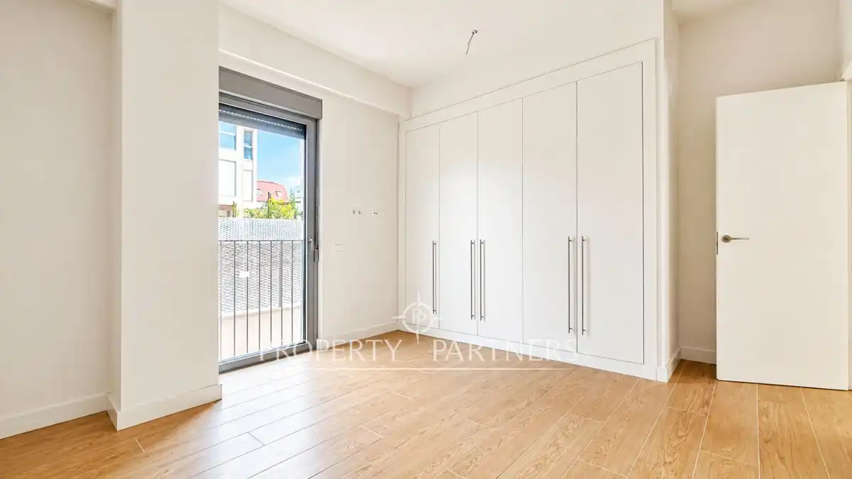 Balcony of Apartments for sale in Madrid  with Air Conditioner, Heating and Private garden