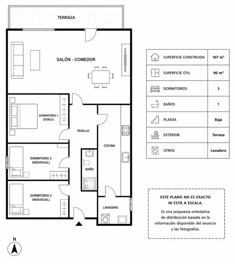 Flat for sale in Sabadell  with Heating, Terrace and Balcony