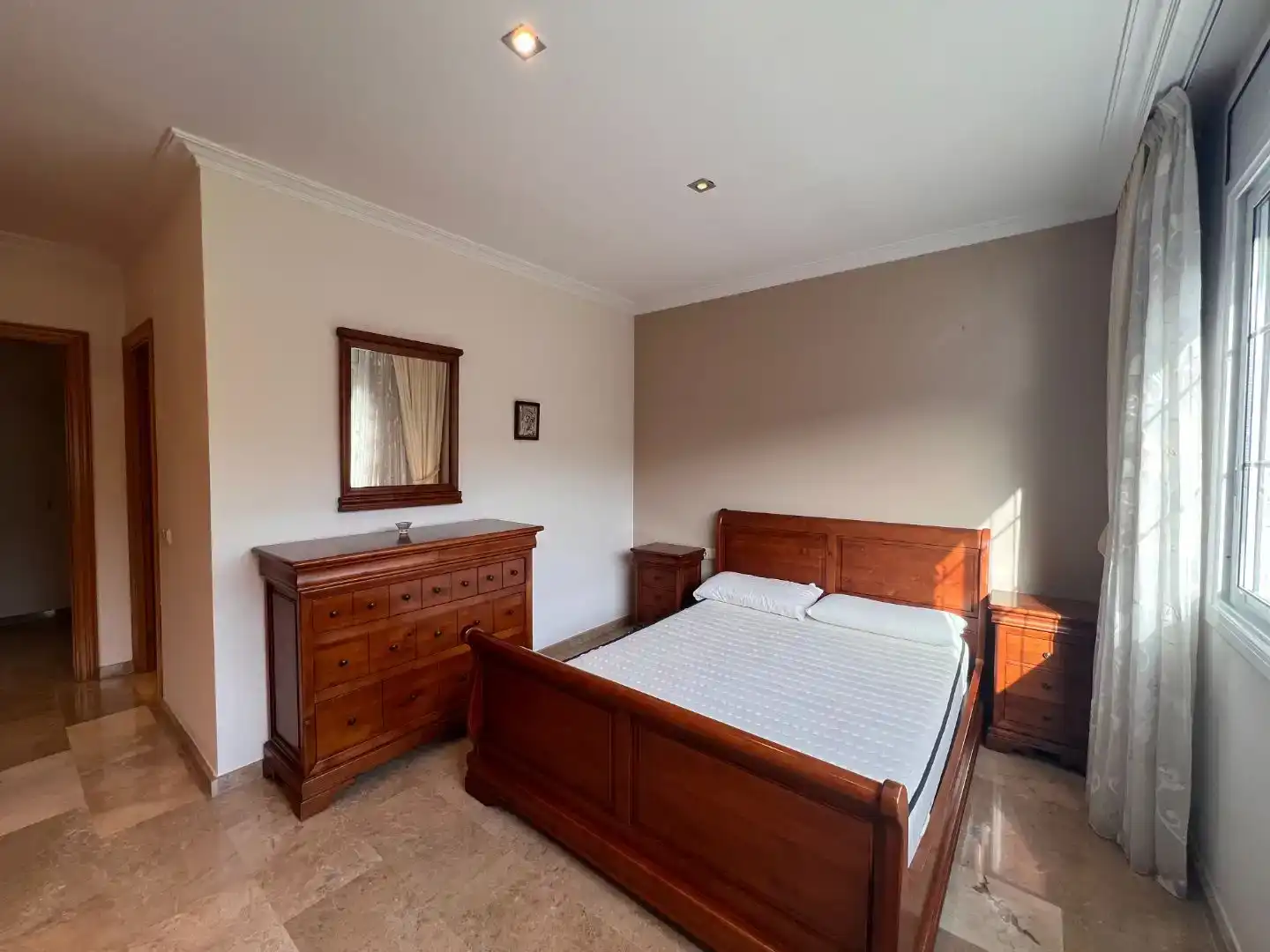 Bedroom of Detached homes for rent in Alella  with Air Conditioner, Private garden and Storage room