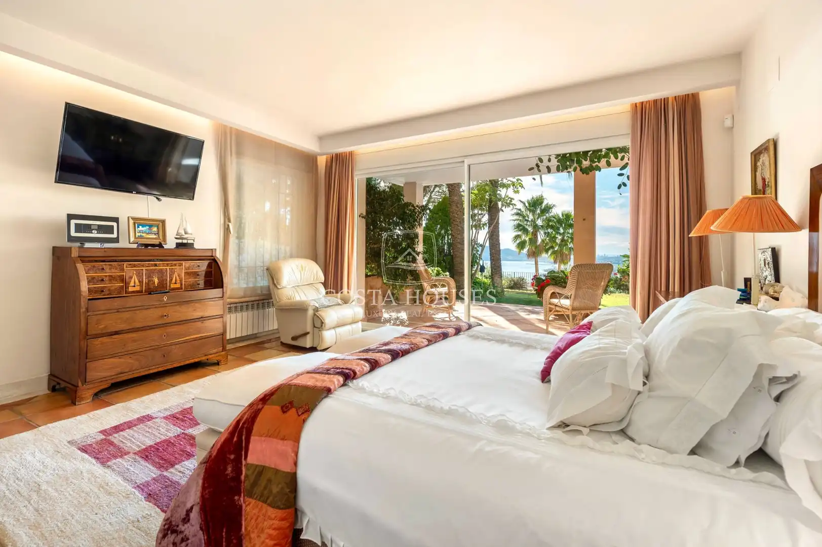 Habitación de Casa o chalet en venta en Altea con Aire acondicionado, Jardín privado y Terraza