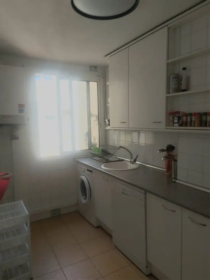 Küche von Wohnung zur Miete in Zaragoza mit Heizung, Möbliert und Ofen