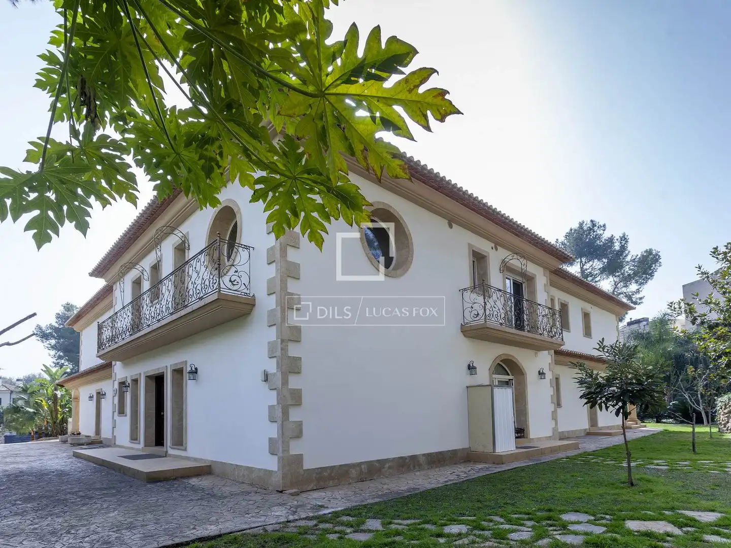 Vista exterior de Casa o xalet en venda en Rocafort amb Aire condicionat, Calefacció i Jardí privat