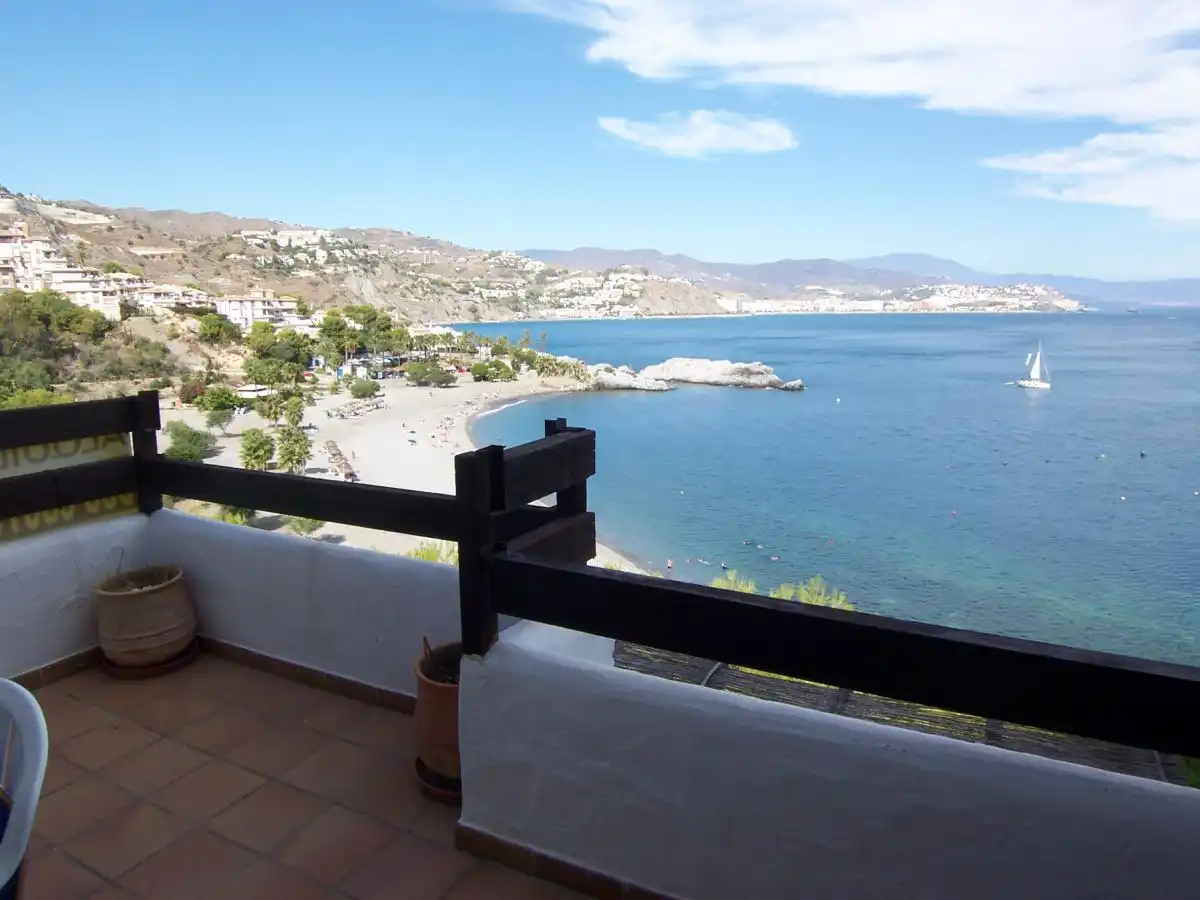 Bedroom of Apartments for rent in Almuñécar  with Air Conditioner, Heating and Terrace
