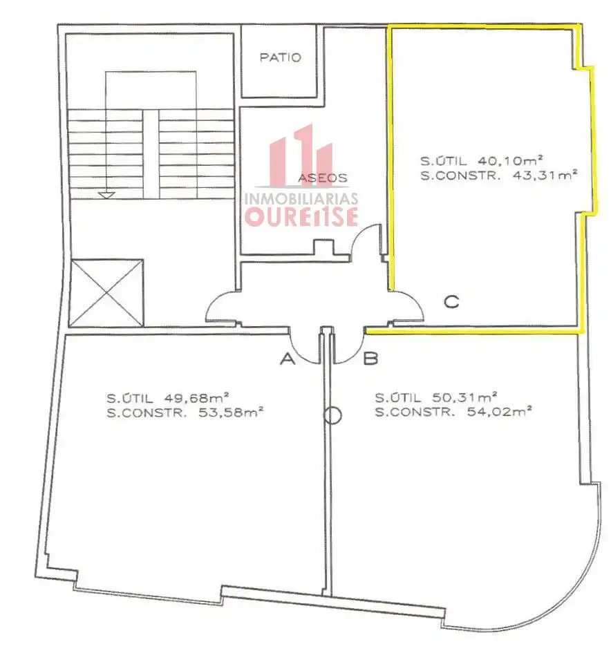 Office for rent in Ourense Capital   with Air Conditioner and Heating