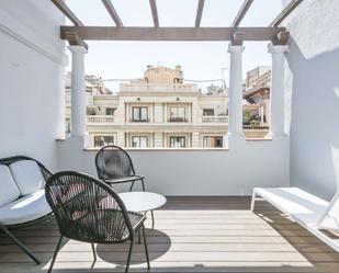 Terrace of Study to share in  Barcelona Capital  with Air Conditioner and Terrace