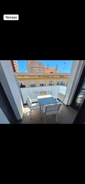 Terraza de Piso de alquiler en Fuengirola con Aire acondicionado, Terraza y Amueblado
