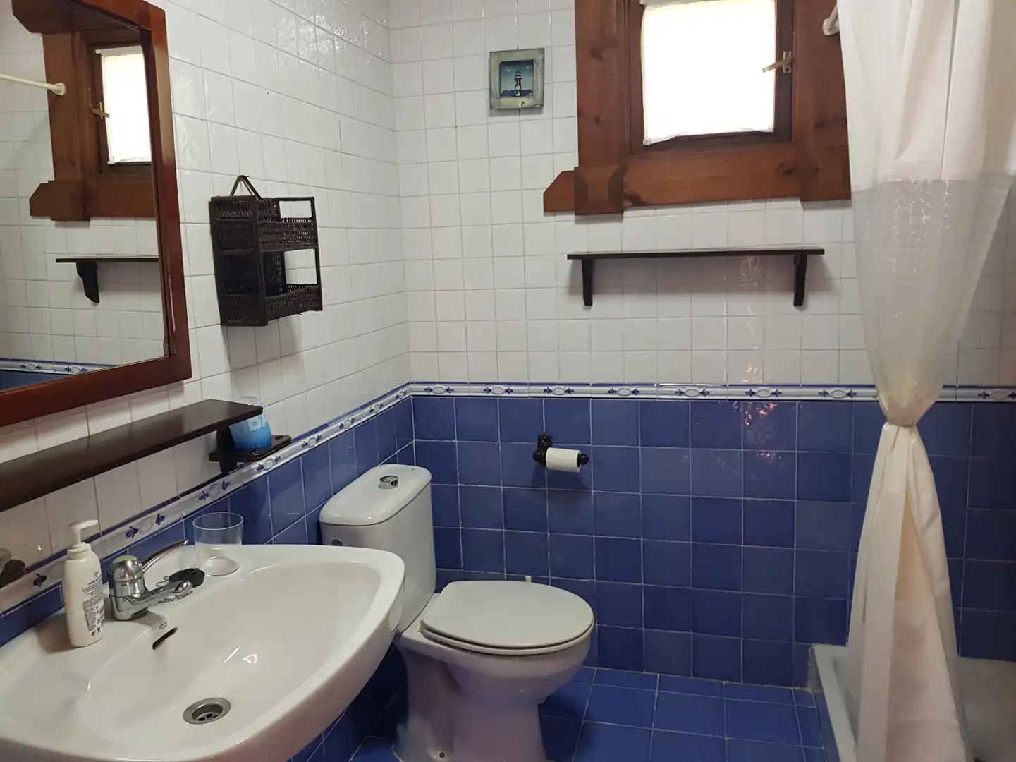 Bany de Casa o xalet en venda en Hernani amb Calefacció, Jardí privat i Piscina