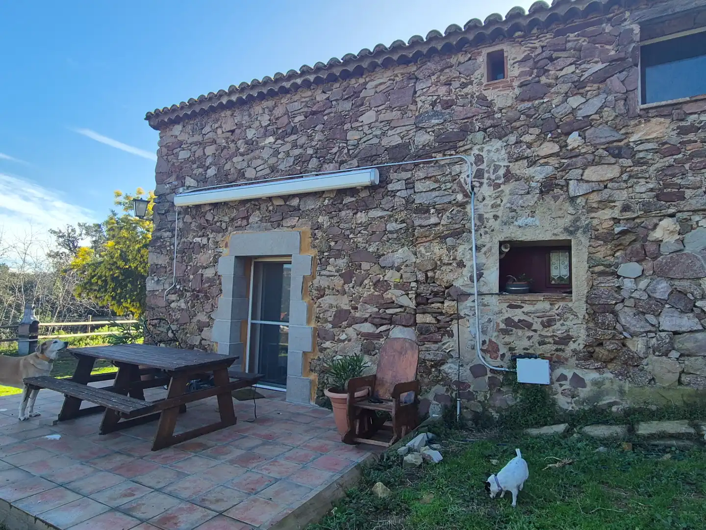 Vista exterior de Finca rústica en venta en Santa Eulàlia de Ronçana con Aire acondicionado, Calefacción y Jardín privado