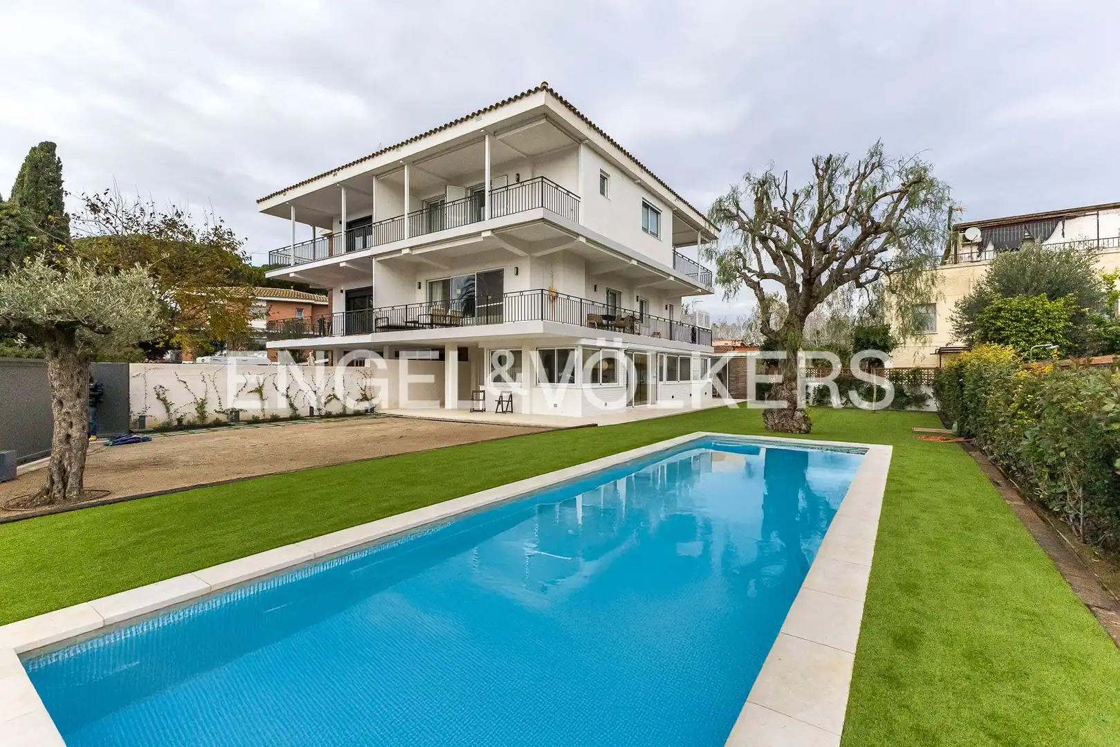 Exterior view of Houses for rent in Castelldefels  with Air Conditioner, Heating and Private garden
