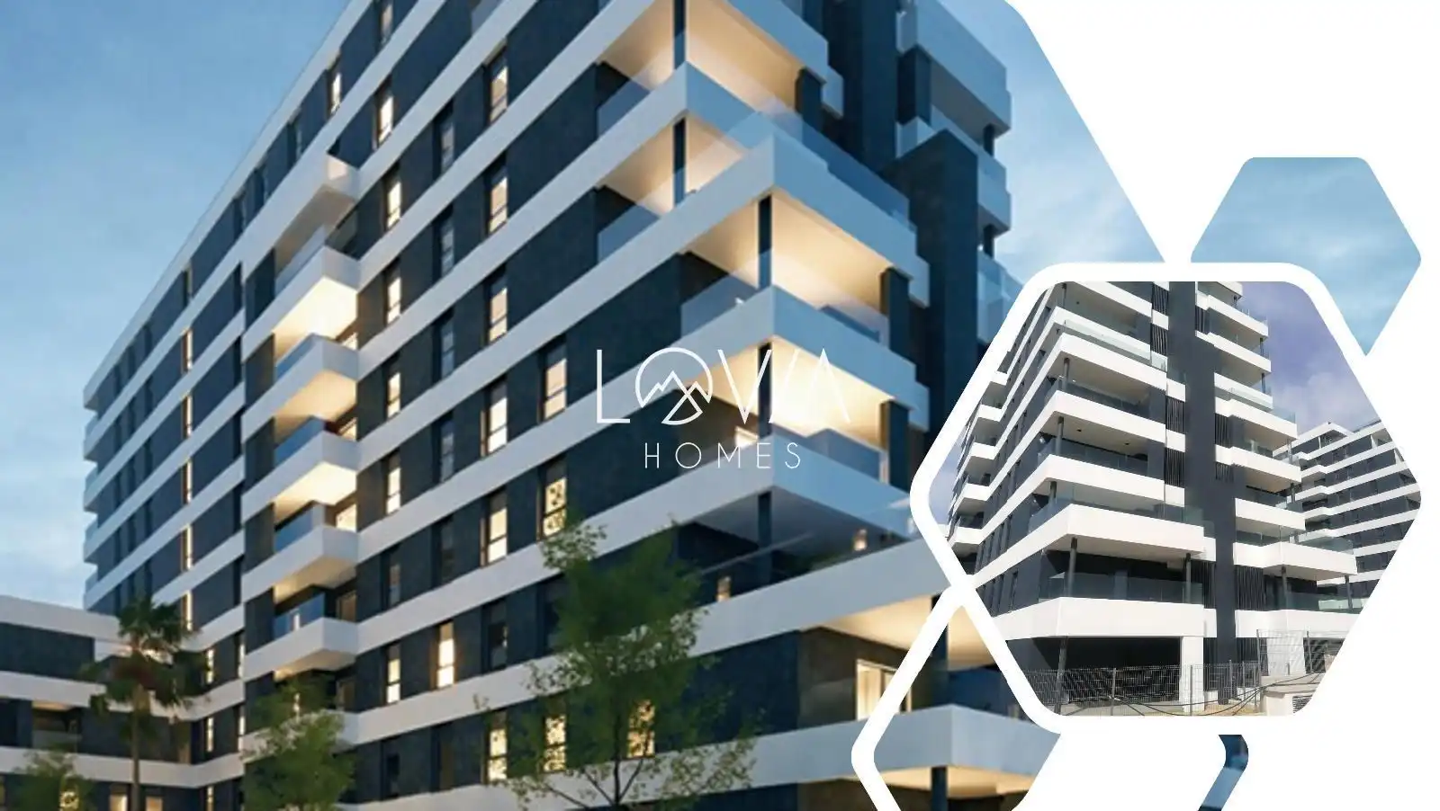 Exterior view of Flat for sale in Dos Hermanas  with Air Conditioner, Terrace and Storage room