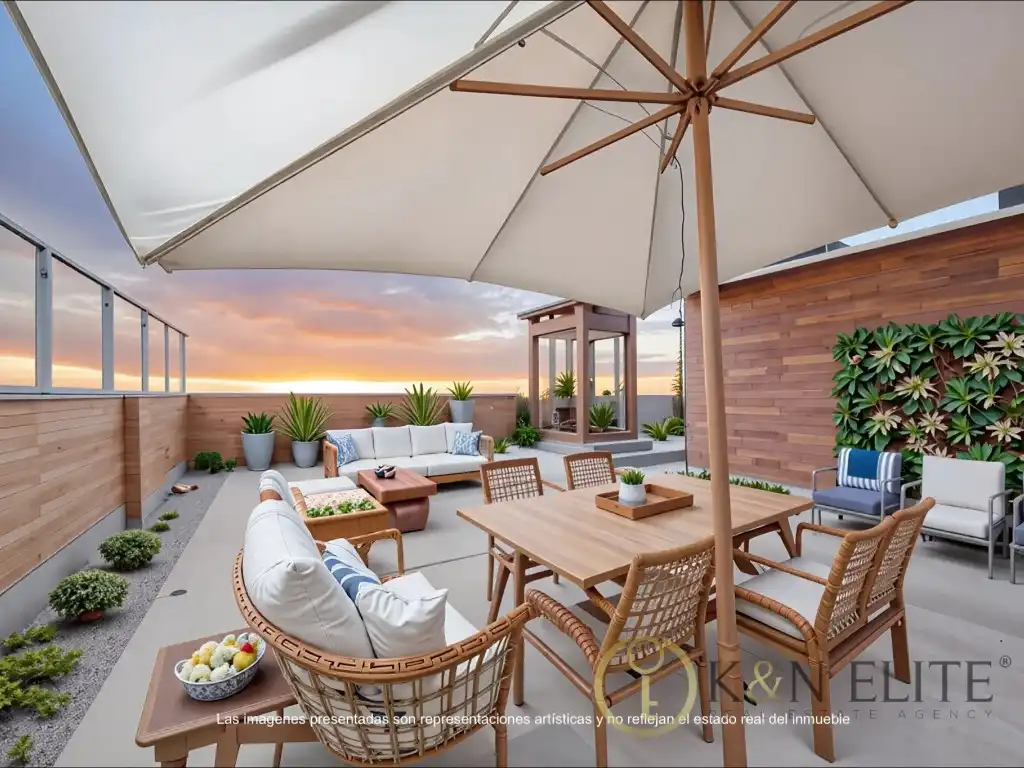 Terrassa de Àtic en venda en Alicante / Alacant amb Aire condicionat, Jardí privat i Terrassa