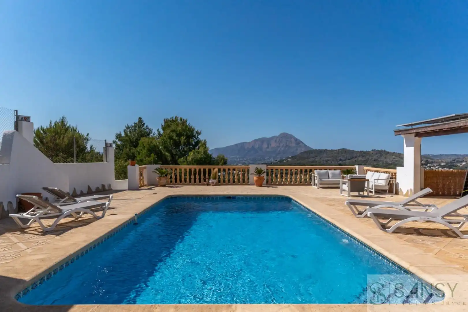Swimming pool of Houses for sale in Jávea / Xàbia  with Air Conditioner, Terrace and Storage room