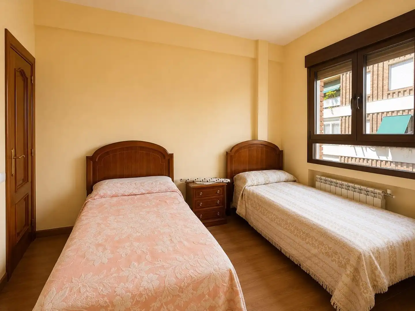 Schlafzimmer von Wohnung zum Verkauf in Madrid mit Heizung, Parkett und Terrasse