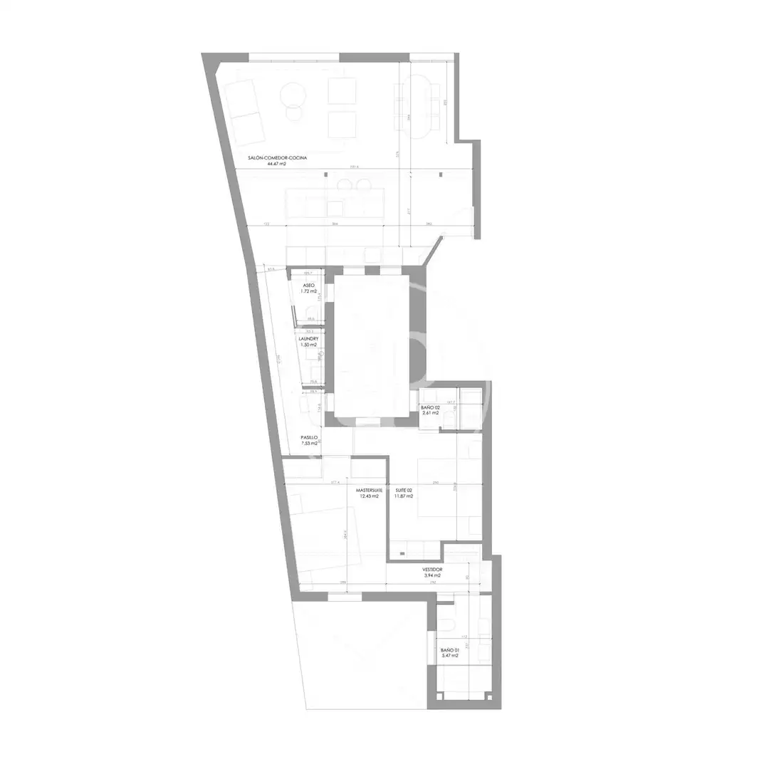Flat for sale in Chamberí