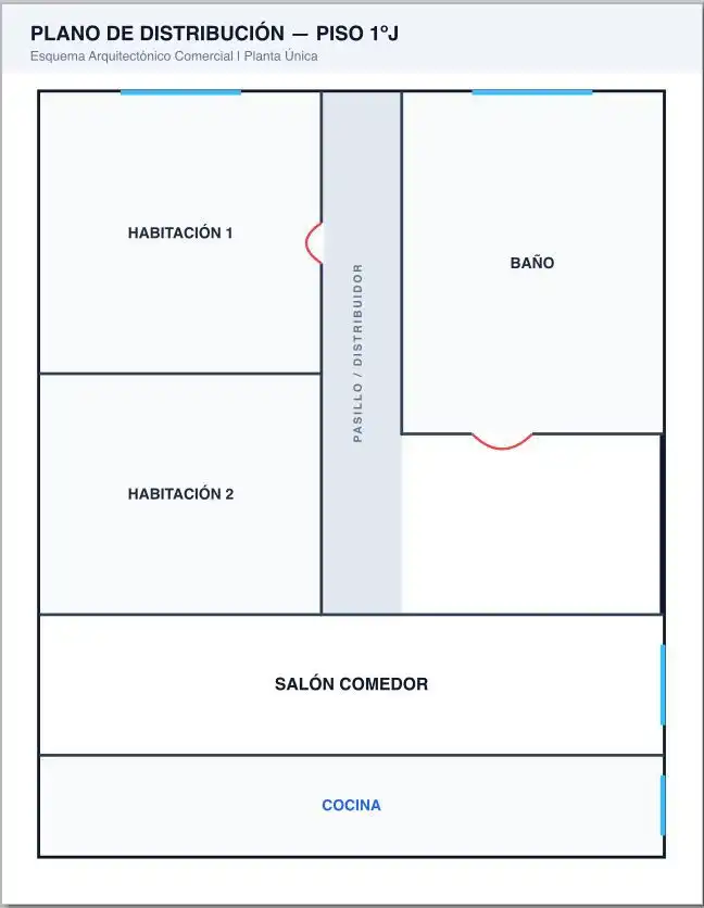 Piso en venta en Centro - Barriada Mallorca
