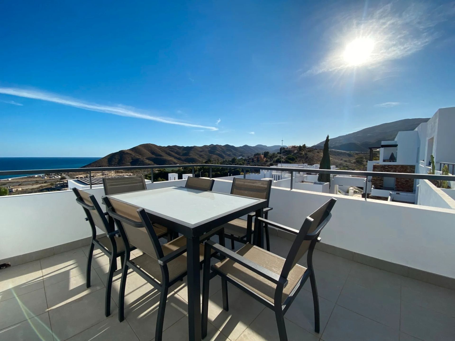 Terrace of Flat for sale in Mojácar  with Air Conditioner, Heating and Furnished