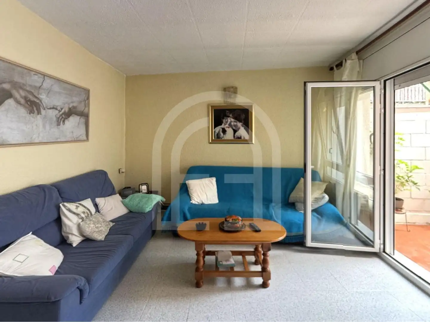 Sala de estar de Planta baja en venta en Montornès del Vallès con Calefacción y Terraza