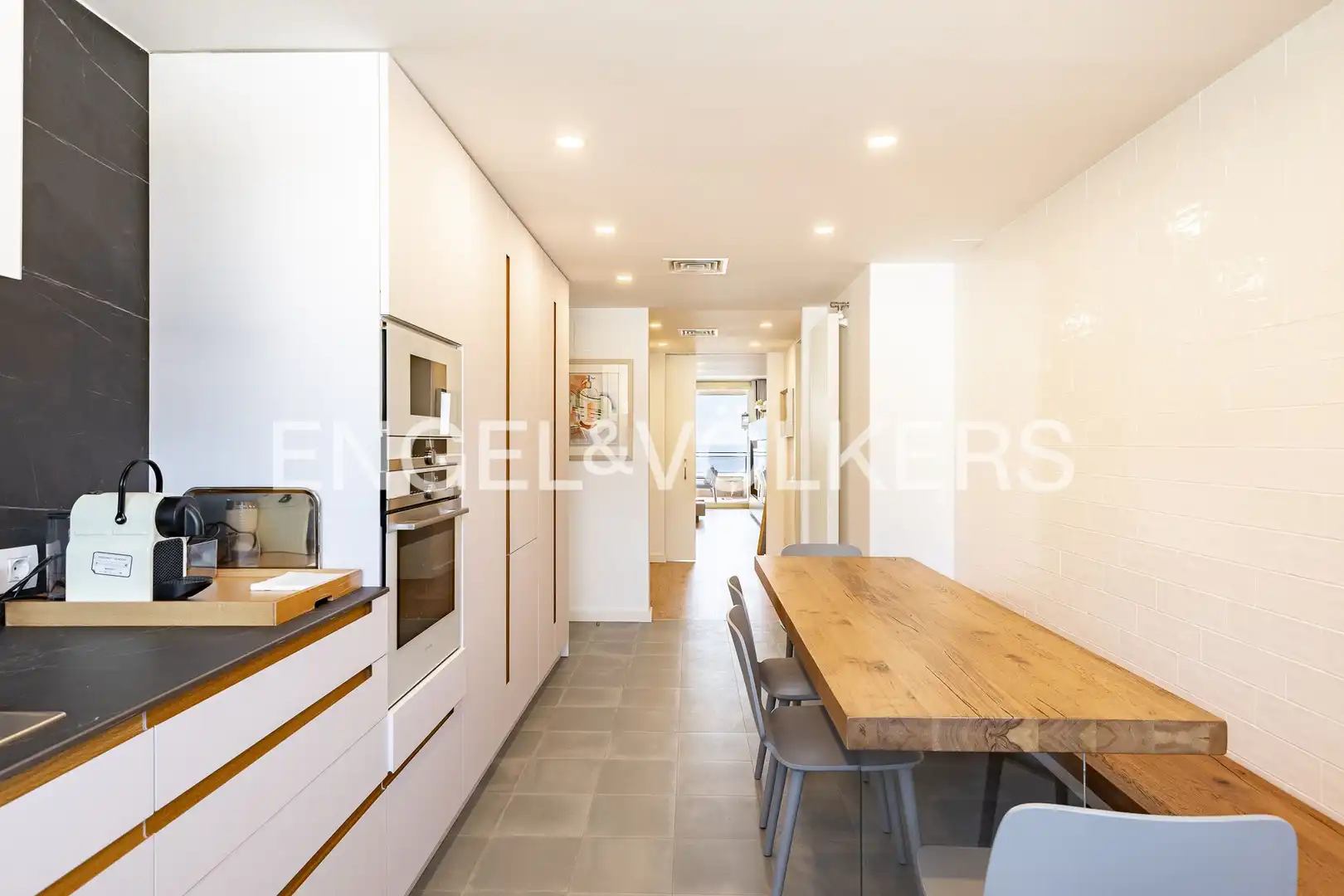 Cocina de Piso en venta en Caldes d'Estrac con Aire acondicionado, Calefacción y Jardín privado