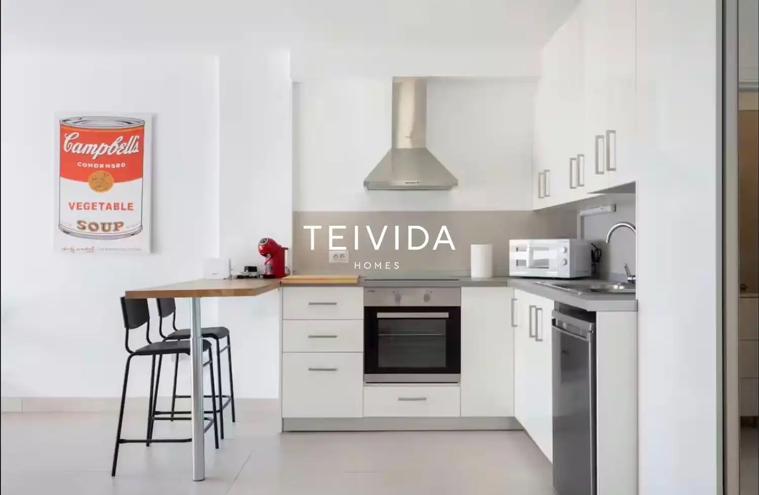Cocina de Piso en venta en El Rosario con Terraza y Amueblado