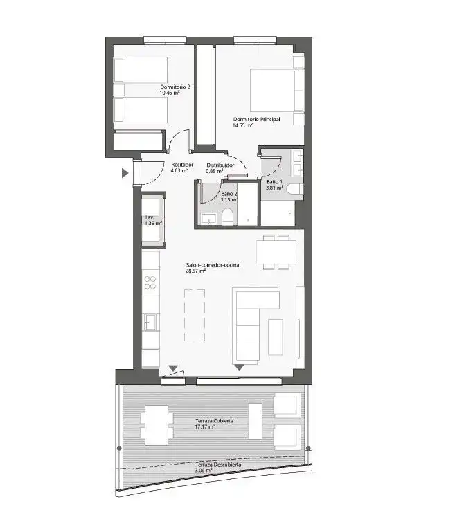 Apartamento en venta en Rincón de la Victoria con Aire acondicionado, Calefacción y Terraza