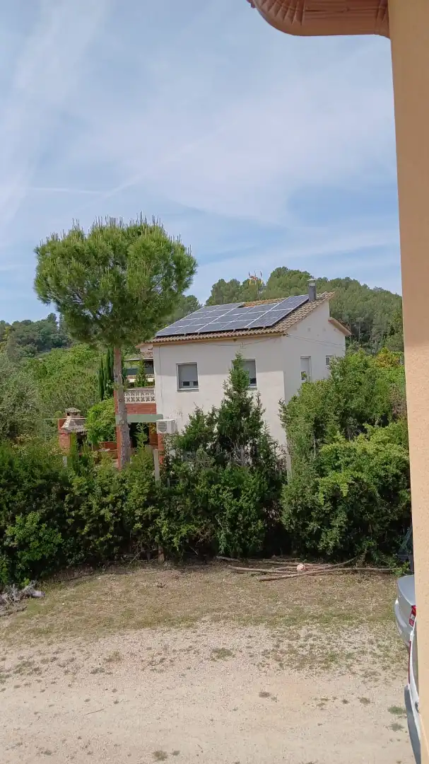Außenansicht von Haus oder Chalet zum Verkauf in Els Hostalets de Pierola mit Klimaanlage, Heizung und Privatgarten