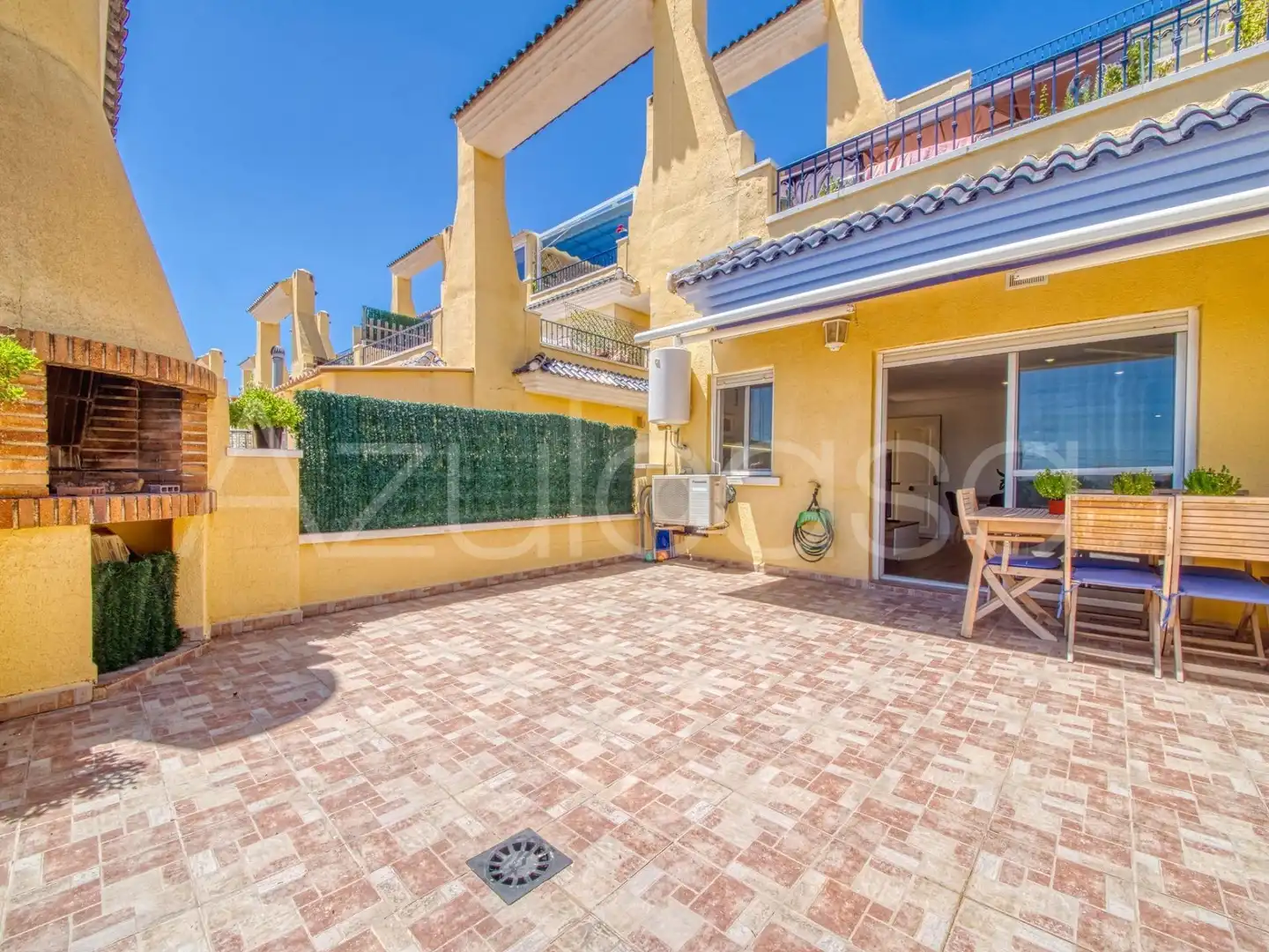 Terrace of Flat for sale in Mutxamel  with Parquet flooring, Terrace and Community pool