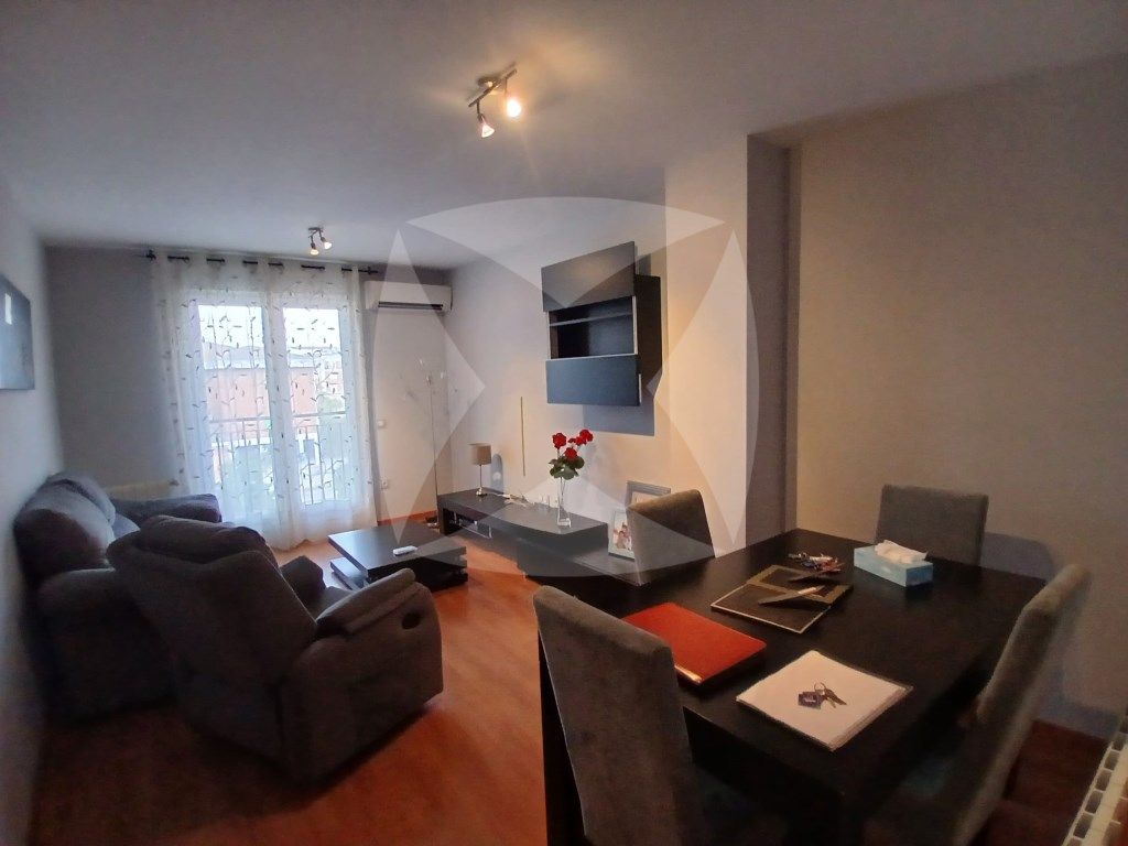 Sala d'estar de Pis en venda en Badajoz Capital amb Aire condicionat, Terrassa i Moblat
