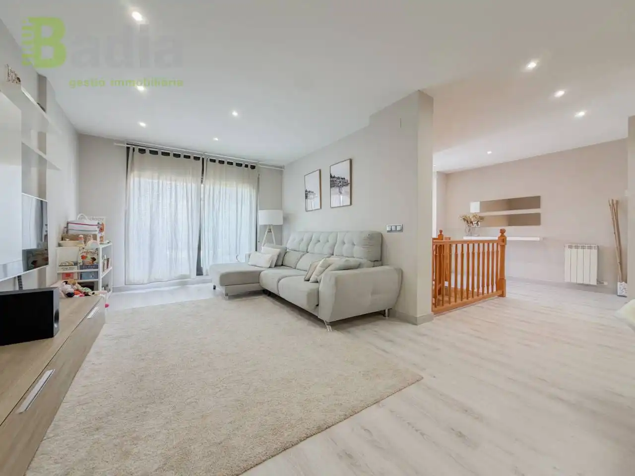 Wohnzimmer von Maisonette zum Verkauf in Alcarràs mit Klimaanlage, Heizung und Terrasse