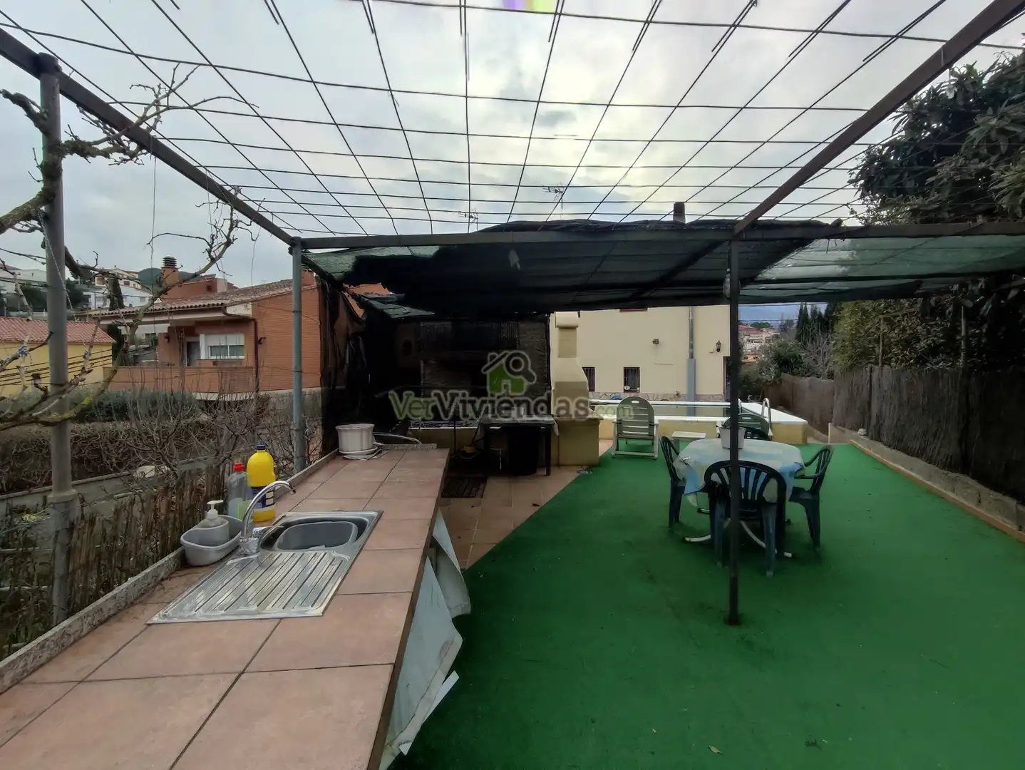 Terrassa de Casa o xalet en venda en Vacarisses amb Aire condicionat, Calefacció i Jardí privat