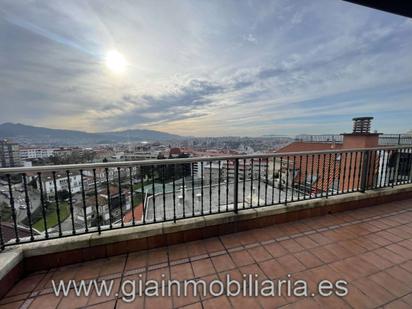 Exterior view of Attic for sale in Vigo   with Heating, Parquet flooring and Terrace