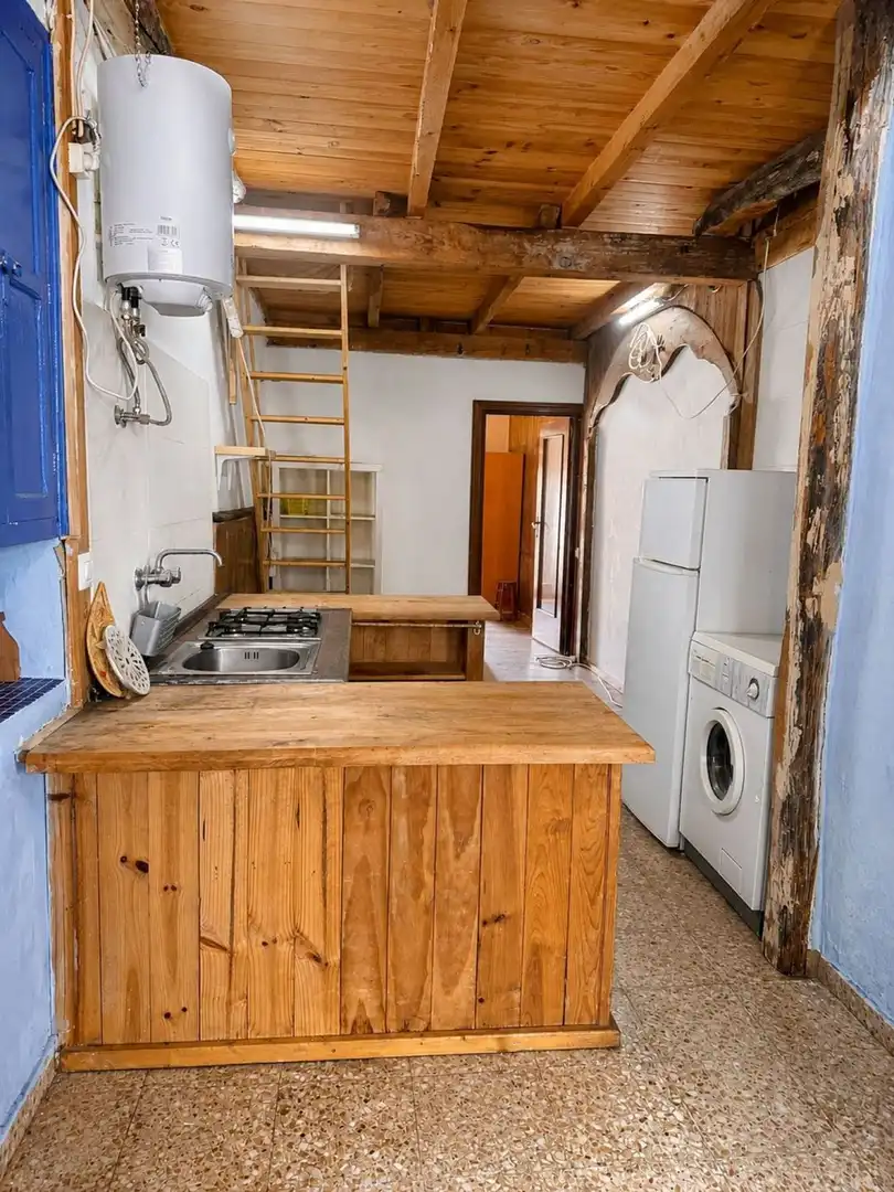 Cuina de Casa o xalet en venda en El Hoyo de Pinares  amb Traster