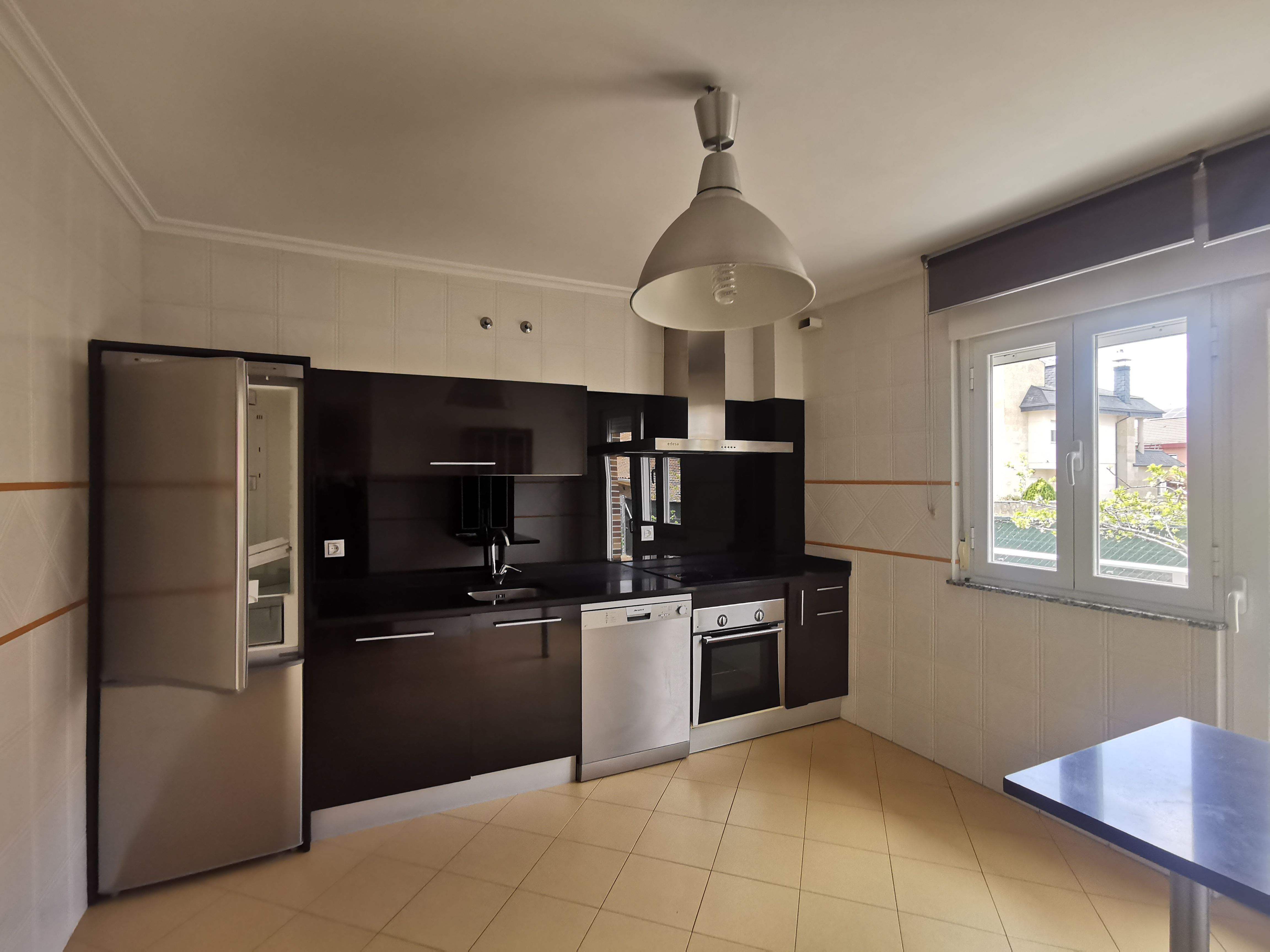 Cuina de Casa adosada de lloguer en Cabrerizos amb Calefacció, Jardí privat i Parquet