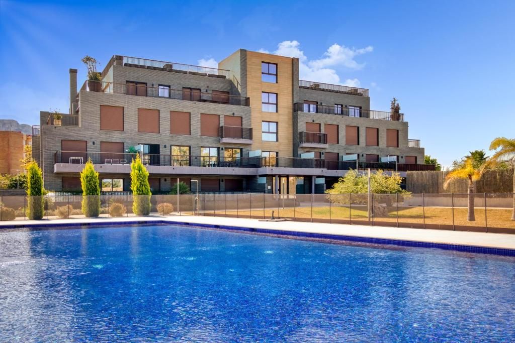 Piscina de Apartamento de alquiler en Dénia con Aire acondicionado, Calefacción y Terraza