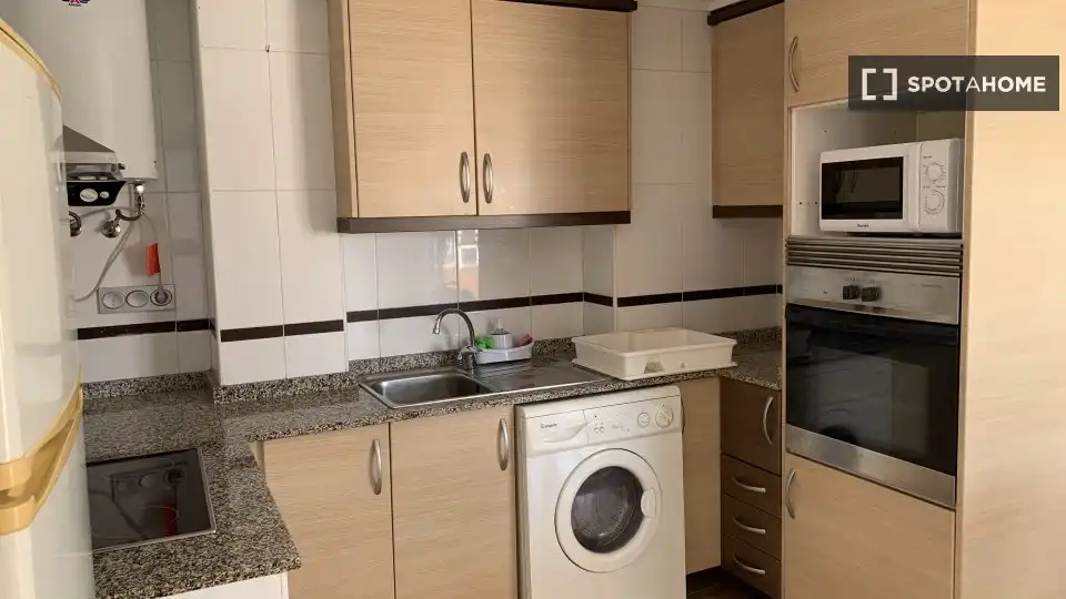 Cocina de Piso de alquiler en Sagunto / Sagunt con Aire acondicionado, Calefacción y Amueblado