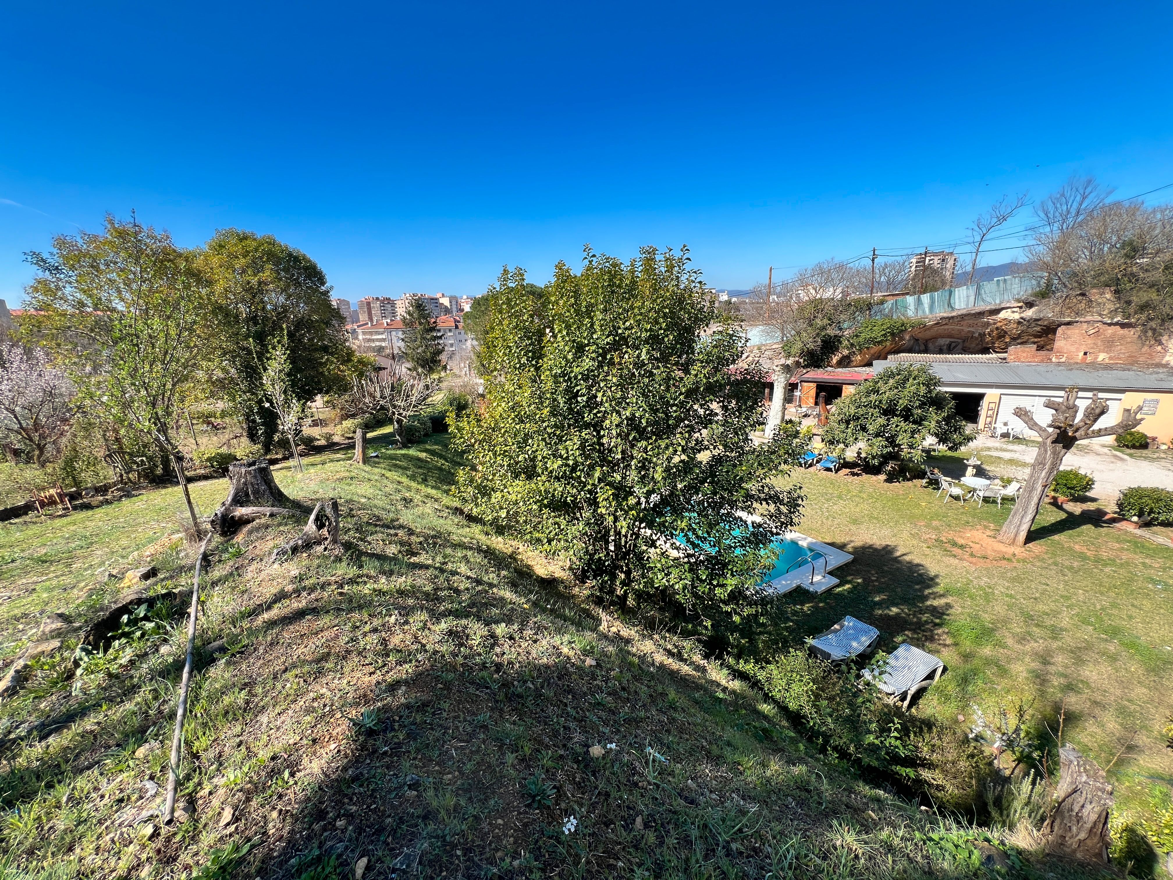 Jardín de Casa o chalet en venta en Girona Capital con Aire acondicionado, Jardín privado y Terraza