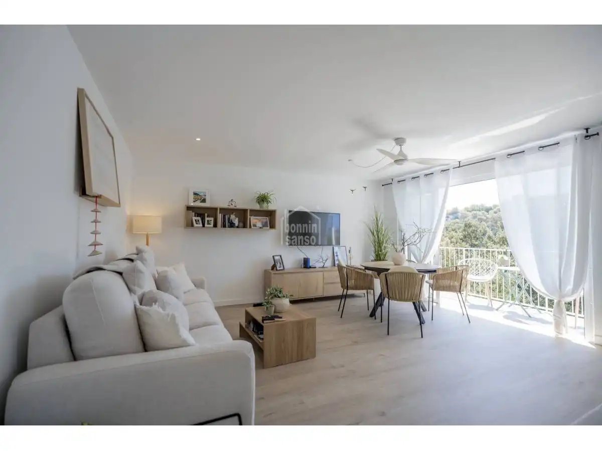 Sala de estar de Casa o chalet en venta en Ferreries con Jardín privado, Terraza y Piscina