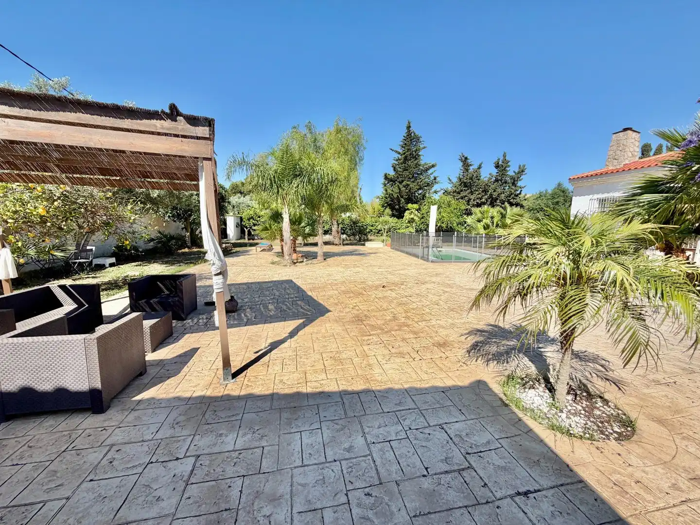 Terraza de Casa o chalet en venta en Elche / Elx con Aire acondicionado, Jardín privado y Terraza