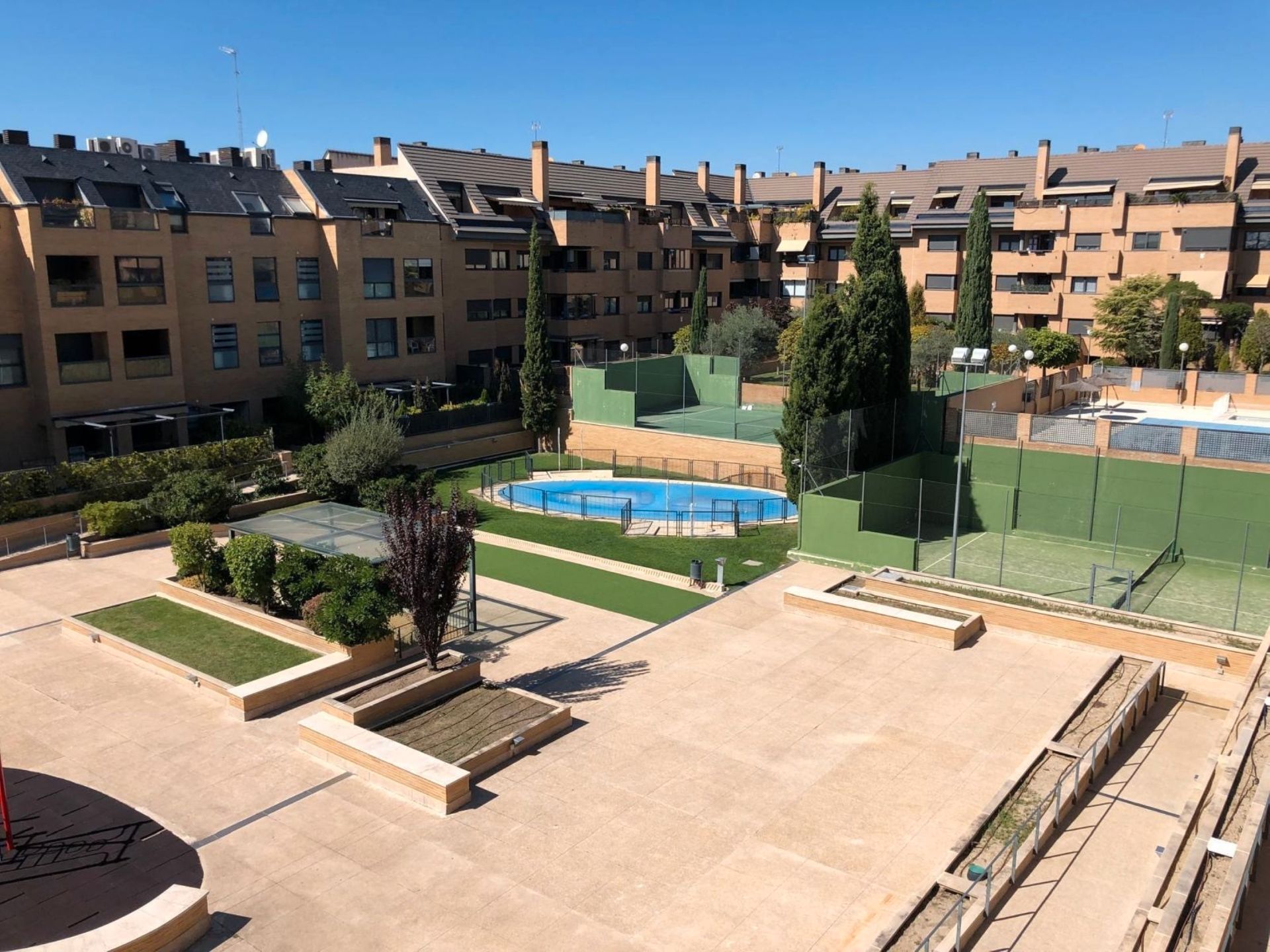 Swimming pool of Flat for sale in Las Rozas de Madrid  with Air Conditioner, Heating and Storage room
