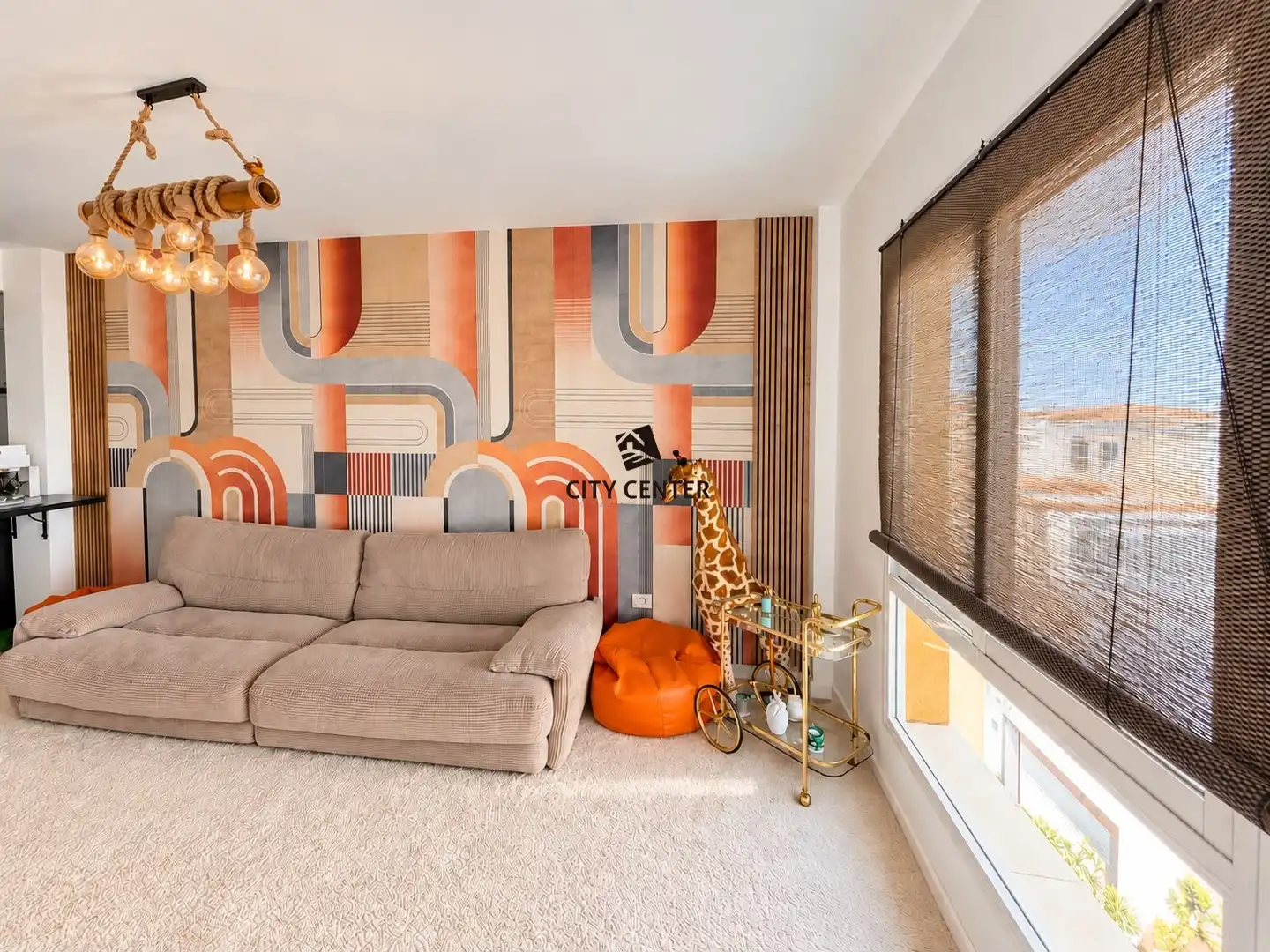 Sala de estar de Piso en venta en Arona con Terraza, Trastero y Amueblado