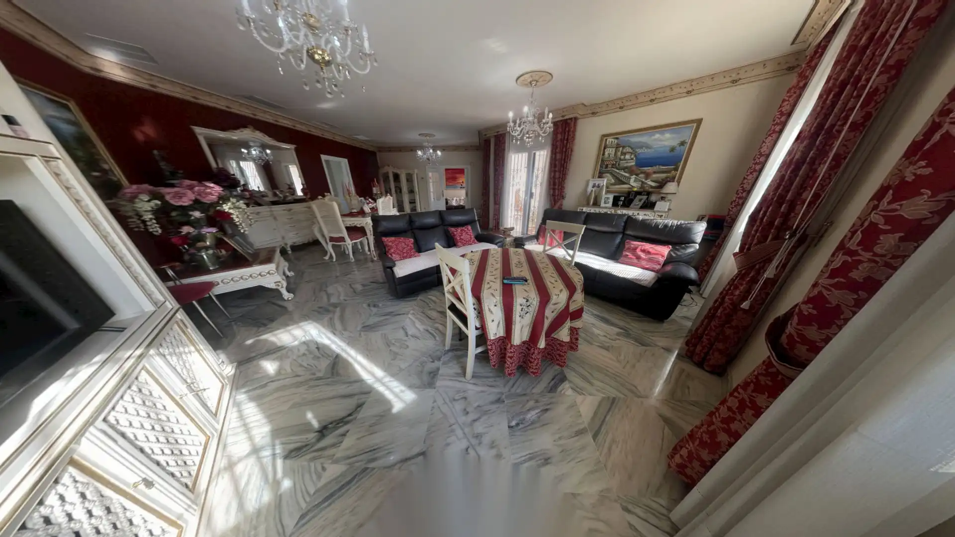 Dining room of Houses for sale in San Vicente del Raspeig / Sant Vicent del Raspeig  with Air Conditioner, Heating and Private garden