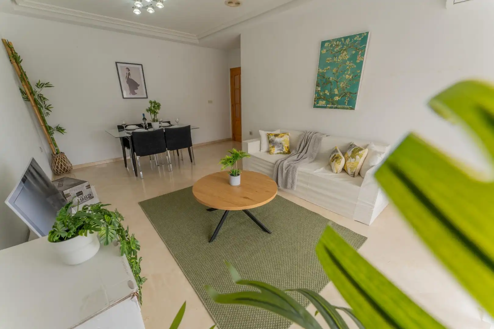 Sala de estar de Piso en venta en Elche / Elx con Aire acondicionado y Balcón