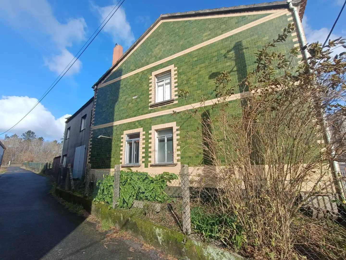 Vista exterior de Casa o chalet en venta en Negreira con Jardín privado y Terraza