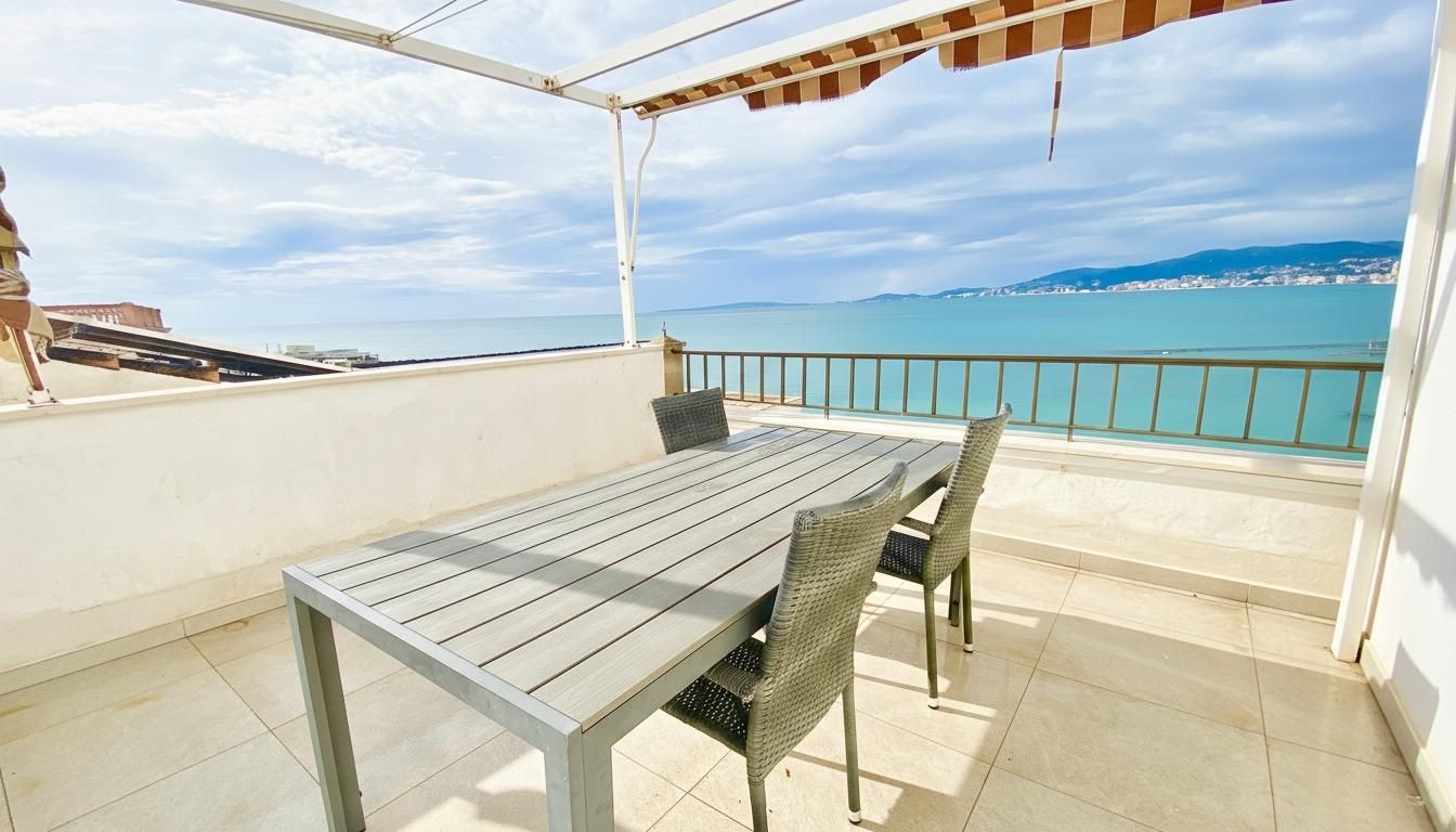 Terrace of Flat to rent in  Palma de Mallorca  with Air Conditioner, Terrace and Storage room