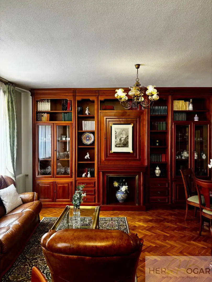 Sala d'estar de Pis en venda en Toledo amb Aire condicionat, Calefacció i Parquet