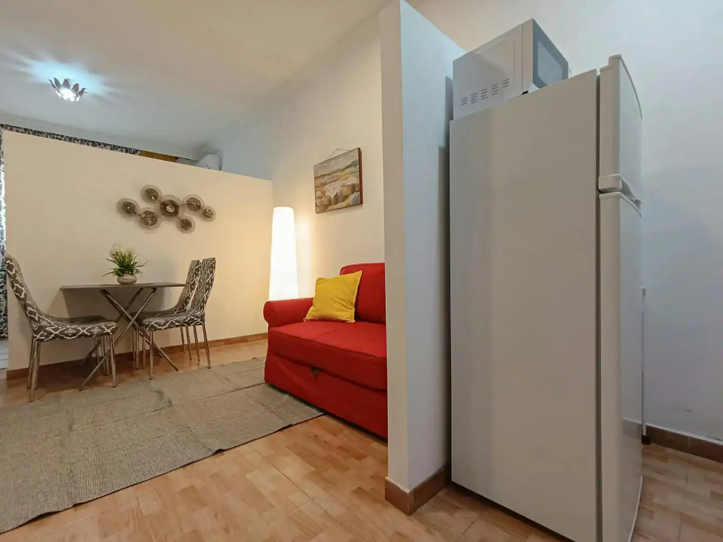 Wohnzimmer von Wohnung zur Miete in Sevilla mit Klimaanlage, Möbliert und Waschmaschine